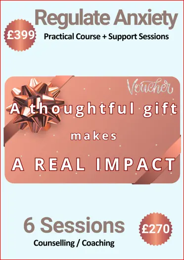 Counselling sessions gift voucher. Give a thoughtful gift, make a real impact.