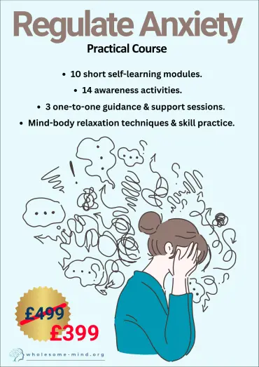Learn To Regulate Anxiety. Practical Course & Support Sessions